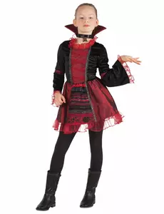 Déguisement impératrice vampire fille Halloween