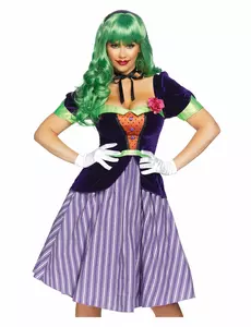 Déguisement luxe babydoll de bande dessinée femme, Taille: Small (36–38)