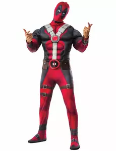 Déguisement luxe Deadpool 2™ adulte, Taille: Medium/Large