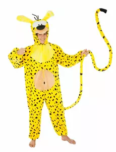 Marsupilami™ kostuum voor volwassenen, Maat: Small/Medium (164 cm)