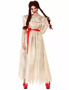 Vintage evil pop kostuum voor vrouwen