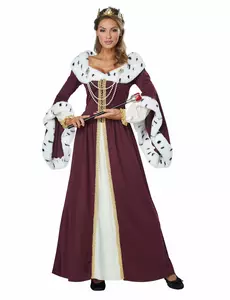 Déguisement reine de conte de fées luxe femme, Taille: L(42/44)