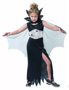 Déguisement sorcière araignée fille Halloween, Taille: 4–6 ans (110–120 cm)