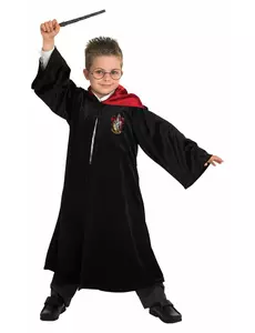 Déguisement luxe robe Harry Potter™ enfant, Taille: 3–4 ans (90 à 104 cm)