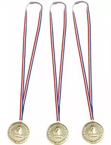 3 Médailles numéro 1