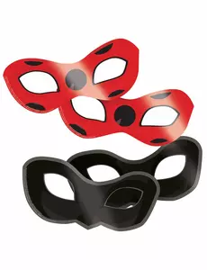 8 Masques en carton Ladybug™