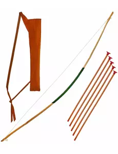 Arc avec étui et fléchettes 100 cm
