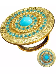 Turquoise Egyptische ring