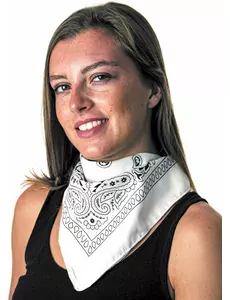 Bandana blanc adulte