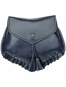 Besace faux cuir noir
