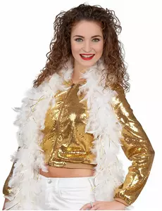 Wit-gouden boa