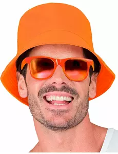 Bob orange fluo adulte