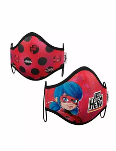 Doos met 2 herbruikbare Ladybug-kinderbeschermingsmaskers