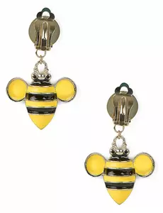 Boucles d'oreilles abeille adulte