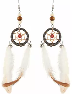 Boucles d'oreilles attrape-rêves adulte