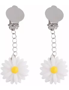 Boucles d'oreilles marguerites adulte