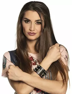Punk biker armband voor volwassenen