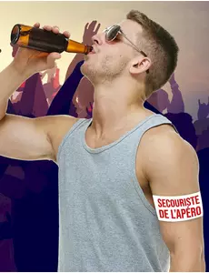 Brassard secouriste de l'apéro