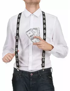 Bretelles dollar adulte