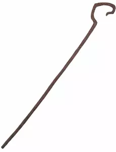 Luxe bruine herdersstok 167cm