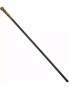 Canne noir et doré 108 cm