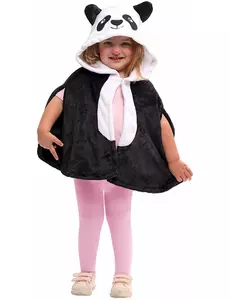 Kleine panda cape voor kinderen