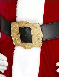Luxe Kerstman riem voor volwassenen