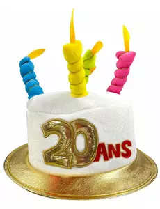 Chapeau Age 20 adulte