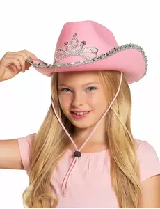 Chapeau cowgirl princesse fille