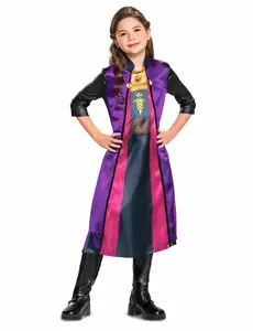 Déguisement Anna™ Reine des Neiges 2 basique fille, Taille: 7–8 ans (124–136 cm)