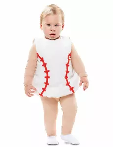 Honkbal vermomming voor baby's, Maat: 6–12 maanden (67–69 cm)