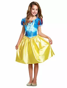 Sneeuwwitje™ Klassieke kindervermomming, Maat: 7–8 jaar (124–136 cm)