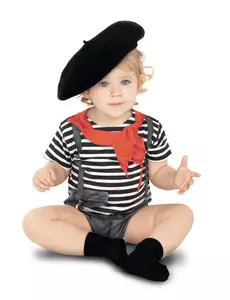 Déguisement body mime bébé, Taille: 7–12 mois (74–80 cm)