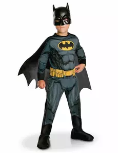 Déguisement classique Batman Justice League™ garçon, Taille: 3–4 ans (90 à 104 cm)