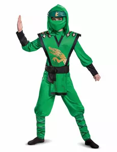 Déguisement LEGACY deluxe Lloyd Ninjago®- LEGO™ enfant, Taille: 10–12 ans (137–149 cm)