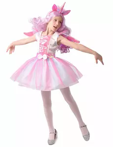 Déguisement licorne tutu fille, Taille: 10–12 ans (130–140 cm)