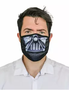 Mondmasker van duister personage voor volwassenen