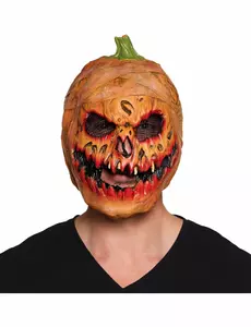 Masque citrouille souriante adulte