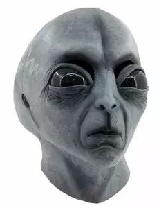 Volledig Alien Zone 51 masker voor volwassenen