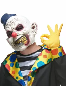 Masque latex clown hideux adulte