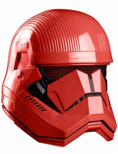 Masque luxe intégral rouge Sith trooper™  adulte