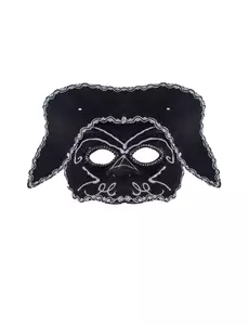 Masque vénitien avec tricorne adulte