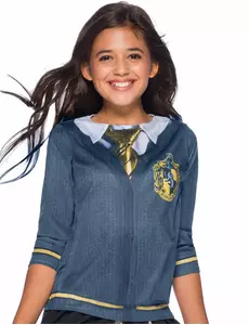 T-shirt imprimé Poufsouffle™ Harry Potter enfant, Taille: 7–8 ans (122 à 128 cm)