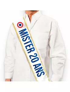 Mister 20 jaar sjaal