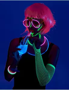 Kit accessoires phosphorescent 5 personnes