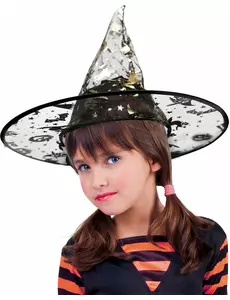 Chapeau de sorcière araignée enfant