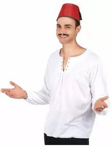Chapeau Fez feutrine adulte
