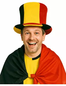 Chapeau haut de forme supporter Belgique
