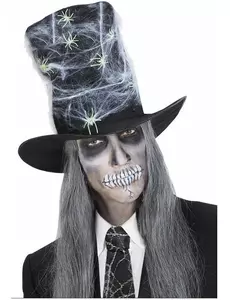 Hoed hoed spinnenwebben volwassenen Halloween