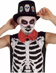 Chapeau lumineux pour adulte pour la Fête des Morts